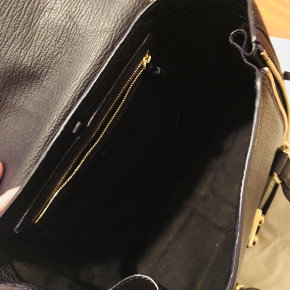 3.1 Philip Lim Bag Navy Pashli Satchel - Picture 4 of 5